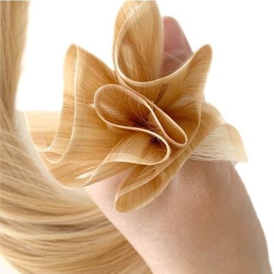 Human Hair Straight Style PU Skin Weft Handgebonden Mini Flat Weft voor Salon Remy Hair
