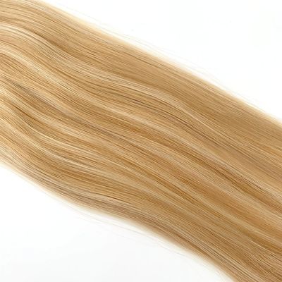 Human Hair Straight Style PU Skin Weft Handgebonden Mini Flat Weft voor Salon Remy Hair