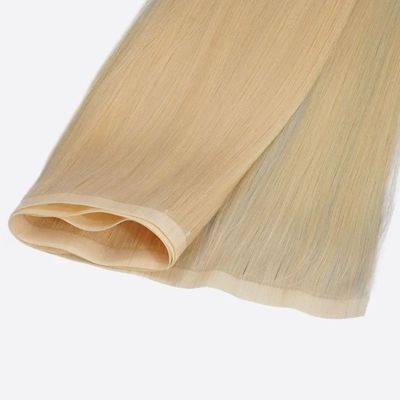 Human Hair Straight Style PU Skin Weft Handgebonden Mini Flat Weft voor Salon Remy Hair