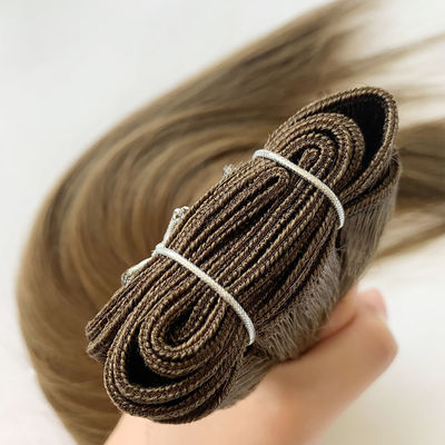 Europese dubbel getrokken haarweft Russische dubbele weft Remy paardenstaart Menselijke weft 100 g per verpakking