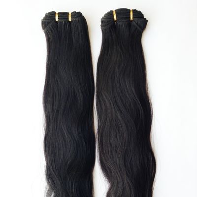 Virgin Indian Remy haarweefsel en natuurlijke zwarte kleur met pakket bruto gewicht 0,300 kg