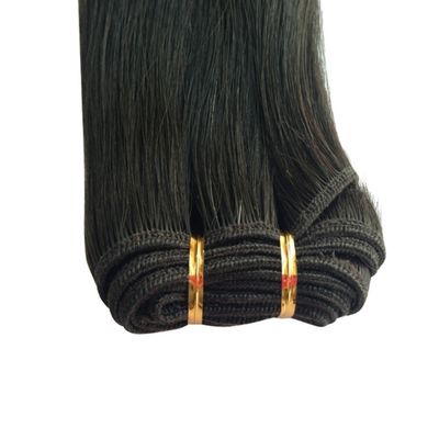 Virgin Indian Remy haarweefsel en natuurlijke zwarte kleur met pakket bruto gewicht 0,300 kg