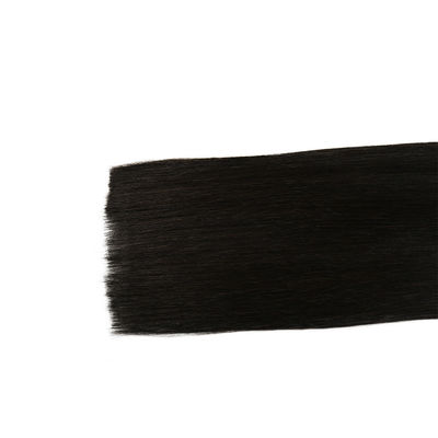 Virgin Indian Remy haarweefsel en natuurlijke zwarte kleur met pakket bruto gewicht 0,300 kg