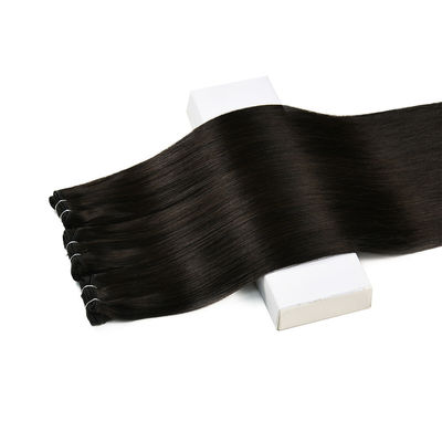 Virgin Indian Remy haarweefsel en natuurlijke zwarte kleur met pakket bruto gewicht 0,300 kg