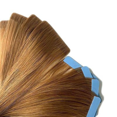 Haarlengte 20 inch Natuurlijke onzichtbare dubbel getrokken maagdelijke band in menselijk haar verlengstuk