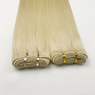 Dubbel getrokken haar Weft Russisch Remy Hair Extensions Rechte stijl Geen verwerping
