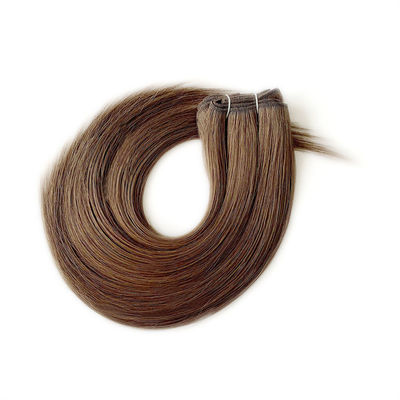 Volledige vergoeding Braziliaanse haarweft verlengstukken Remy menselijk haar rechte weft gekleurde kleur