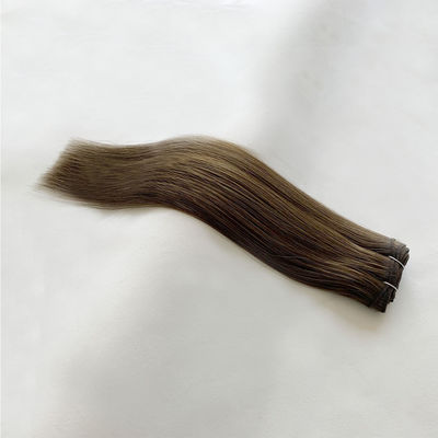 Volledige vergoeding Braziliaanse haarweft verlengstukken Remy menselijk haar rechte weft gekleurde kleur
