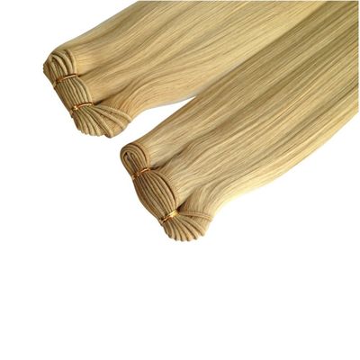 Initieel bedrag 613 Blonde 22 inch 24 inch Braziliaans menselijk haar Weft Natuurlijk Remy haar