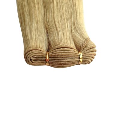 Initieel bedrag 613 Blonde 22 inch 24 inch Braziliaans menselijk haar Weft Natuurlijk Remy haar