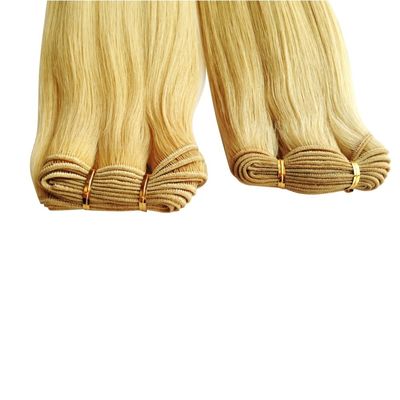 Initieel bedrag 613 Blonde 22 inch 24 inch Braziliaans menselijk haar Weft Natuurlijk Remy haar