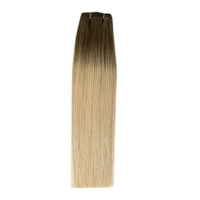 Vietnamese bruine maagdelijke haarextensies Geen verwerping 50.00cm * 8.00cm * 3.00cm Luxe weft