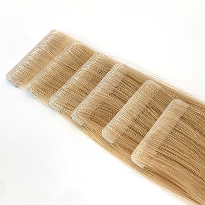 Mensenhaar naadloos PU huidweefsel geïnjecteerde band in onzichtbare band haar extensies