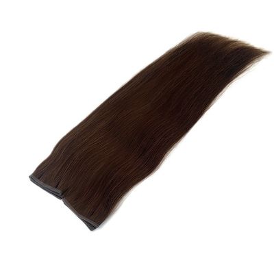 Muti Color Remy Hair Extensions 100% Peruaans Vlak Geweven Mensenhaar met Huid PU Geweven