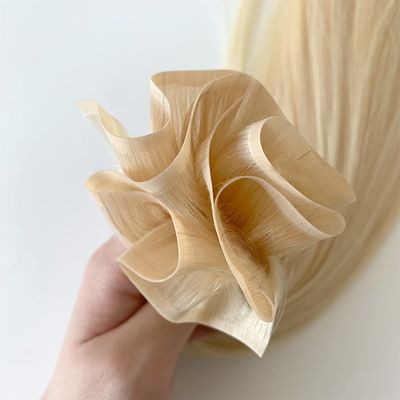 Straight Style PU Skin Weft 100% Human Hair Extension voor vrouwen en salons