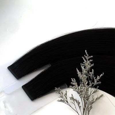 Russische full cuticle haar extensies onzichtbare naadloze band haar extensies voor haar