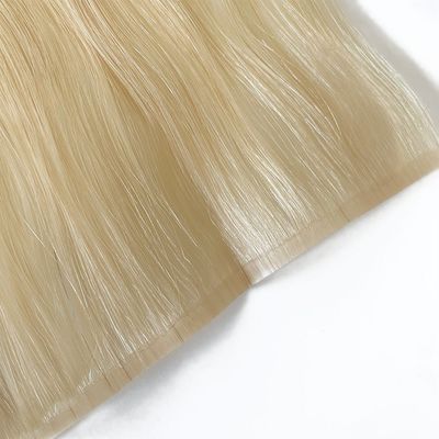 12A Rechte vlakke weefsel Remy haarverlengingen naadloze kuticula Aligned PU huid weefsel ideaal
