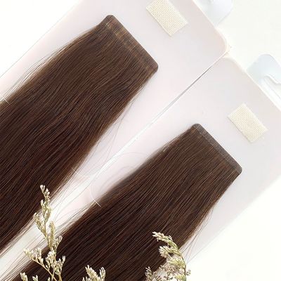 20 inch haar lengte Slim onzichtbaar band in haar extensies Natuurlijke kleur 100% menselijk haar