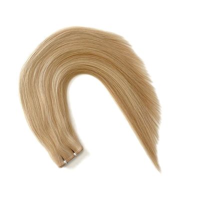 Russisch Dubbelgetrokken Mensenhaar PU Huidweft Extensies Straight Style Aanpassing