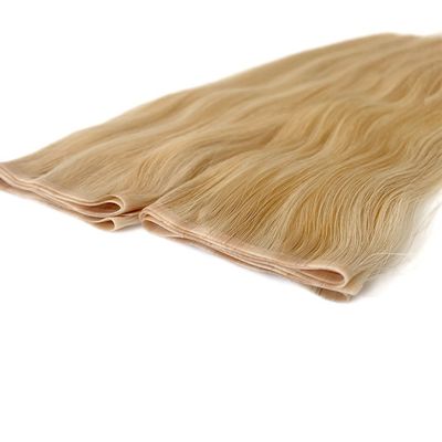 Russisch Dubbelgetrokken Mensenhaar PU Huidweft Extensies Straight Style Aanpassing