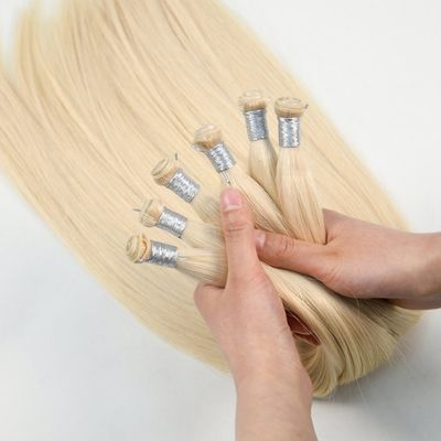 50.00cm * 8.00cm * 3.00cm Pakketgrootte Genius Weft Remy Grade 12A Haarverlengingen