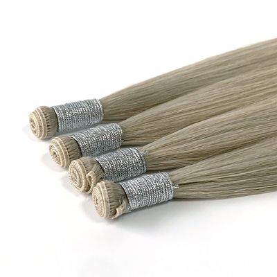 100 g/verpakking Europese Remy Human Weft Hair Extensions 13A Double Drawn Russian Genius