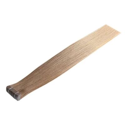 Full cuticle Aligned Mini Tape Haarextensies Dubbel getrokken 613 Blond 1*1 Grootte Kleine band