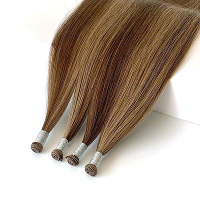 100% maagdelijk menselijk haar weefsels recht geknipt gelijnd Peruaans haar genie weefsel