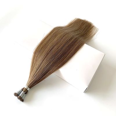Russisch menselijk haar 100g per verpakking Onzichtbaar genie Weft haar extensies met snelle verzending