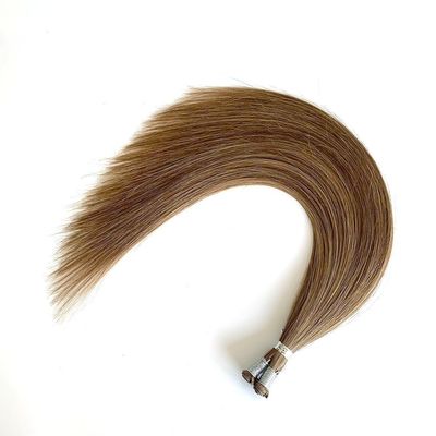 Russisch menselijk haar 100g per verpakking Onzichtbaar genie Weft haar extensies met snelle verzending