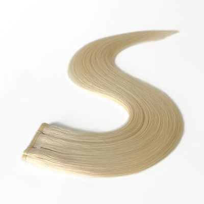 Flatweft-231010 Mensenhaar bundels Virgin Flat Weft Extensions voor uw behoefte