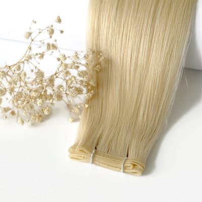 Flatweft-231010 Mensenhaar bundels Virgin Flat Weft Extensions voor uw behoefte