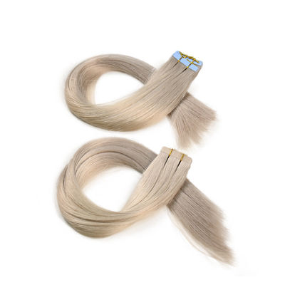 12A Russische dubbel getrokken blonde band in ruwe maagdelijke menselijke haarverlenging voor het voordeel