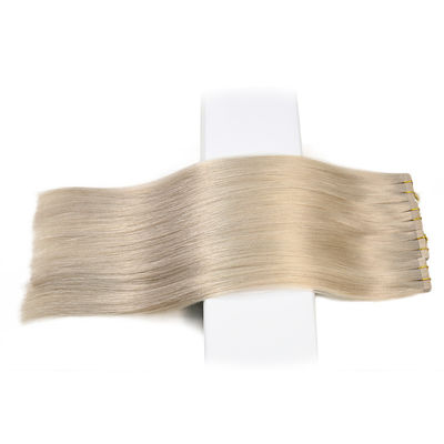 12A Russische dubbel getrokken blonde band in ruwe maagdelijke menselijke haarverlenging voor het voordeel