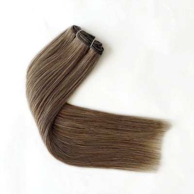 24 inch aanpassing dun zacht licht naadloos weft remy 12a graad weft haar extensies
