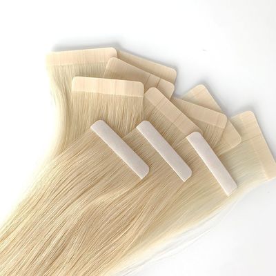 Europese graad 12A Onverwerkte band in ruw Double Drawn Virgin Remy 100 Human Hair Extension