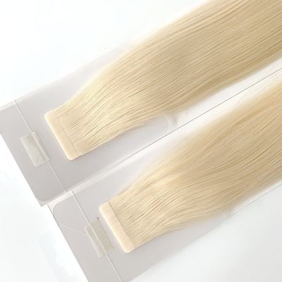 Europese graad 12A Onverwerkte band in ruw Double Drawn Virgin Remy 100 Human Hair Extension
