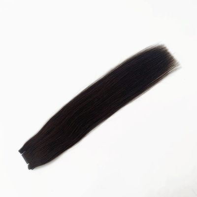 Dubbel getrokken PU huid weft naadloos haar luxe maagdelijk Braziliaans menselijk haar voor de vraag