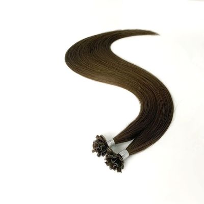 Dubbel getrokken U-punt Human Remy haarverlengingen met keratine pre-bonded ratio UT-23502