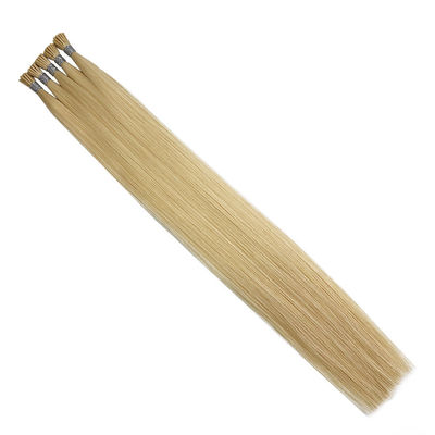 Straight Style Double Drawn I Tip Human Remy Hair Extensions met Keratine Pre Bonded