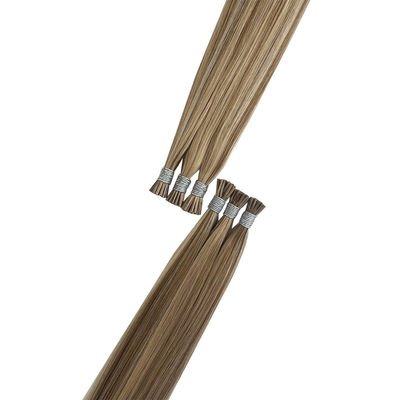 Raw Keratin Tip Extension Hair 100% Remy Natuurlijke haarverlenging Mensen Dubbel getrokken