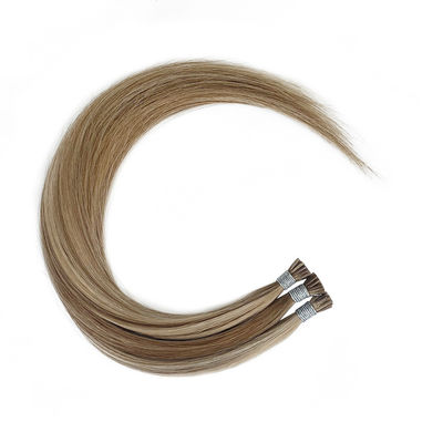 Raw Keratin Tip Extension Hair 100% Remy Natuurlijke haarverlenging Mensen Dubbel getrokken