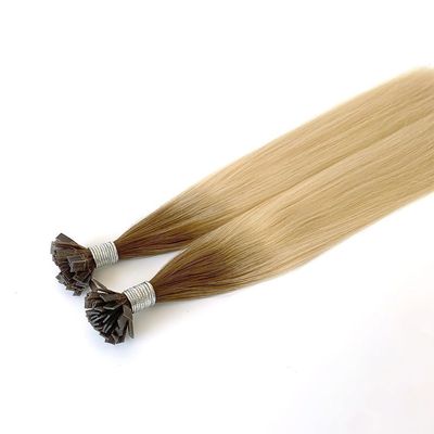 Verscheep DHL 20-28 Inches Flat Tip Hair Extensions Double Drawnkeratin Rechte stijl