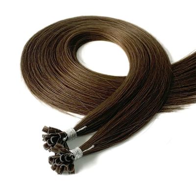 Op maat gemaakte pre-bonded Flat-Tip Hair Connector U Tip Ombre 2t Highlight Color Extension