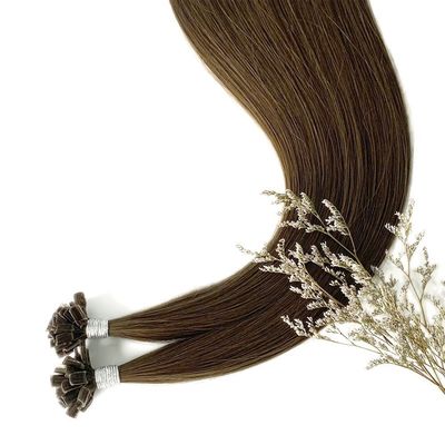 Op maat gemaakte pre-bonded Flat-Tip Hair Connector U Tip Ombre 2t Highlight Color Extension