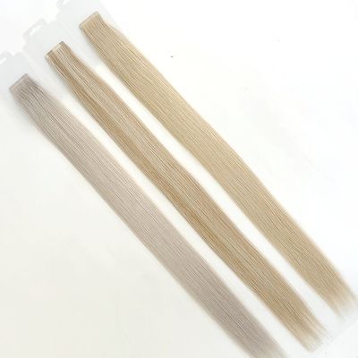 Blonde kleur naadloze slimme band haar extensies voor vrouwen kleurbaar kleurbaar in de VS