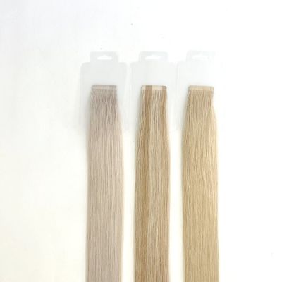 Blonde kleur naadloze slimme band haar extensies voor vrouwen kleurbaar kleurbaar in de VS
