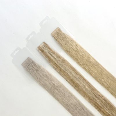 Blonde kleur naadloze slimme band haar extensies voor vrouwen kleurbaar kleurbaar in de VS