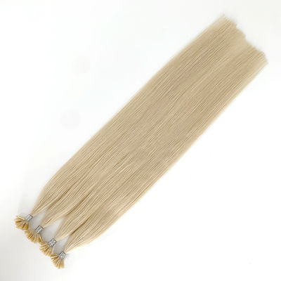 Russische keratine U tip Human Hair Extensions Raw Virgin Double Drawn Remy Verscheepskosten