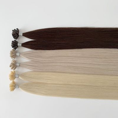 Remy haar Mensenhaar Dubbel getrokken maagdelijk Raw Keratine Prebonded Nagel U Tip Haarverlenging